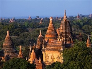 A tourist attraction in Myanmar. (Photo:VNA)